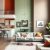 Różne kolory ścian jako praktyczne narzędzie do wyraźnego wydzielania funkcjonalnych stref w mieszkaniu